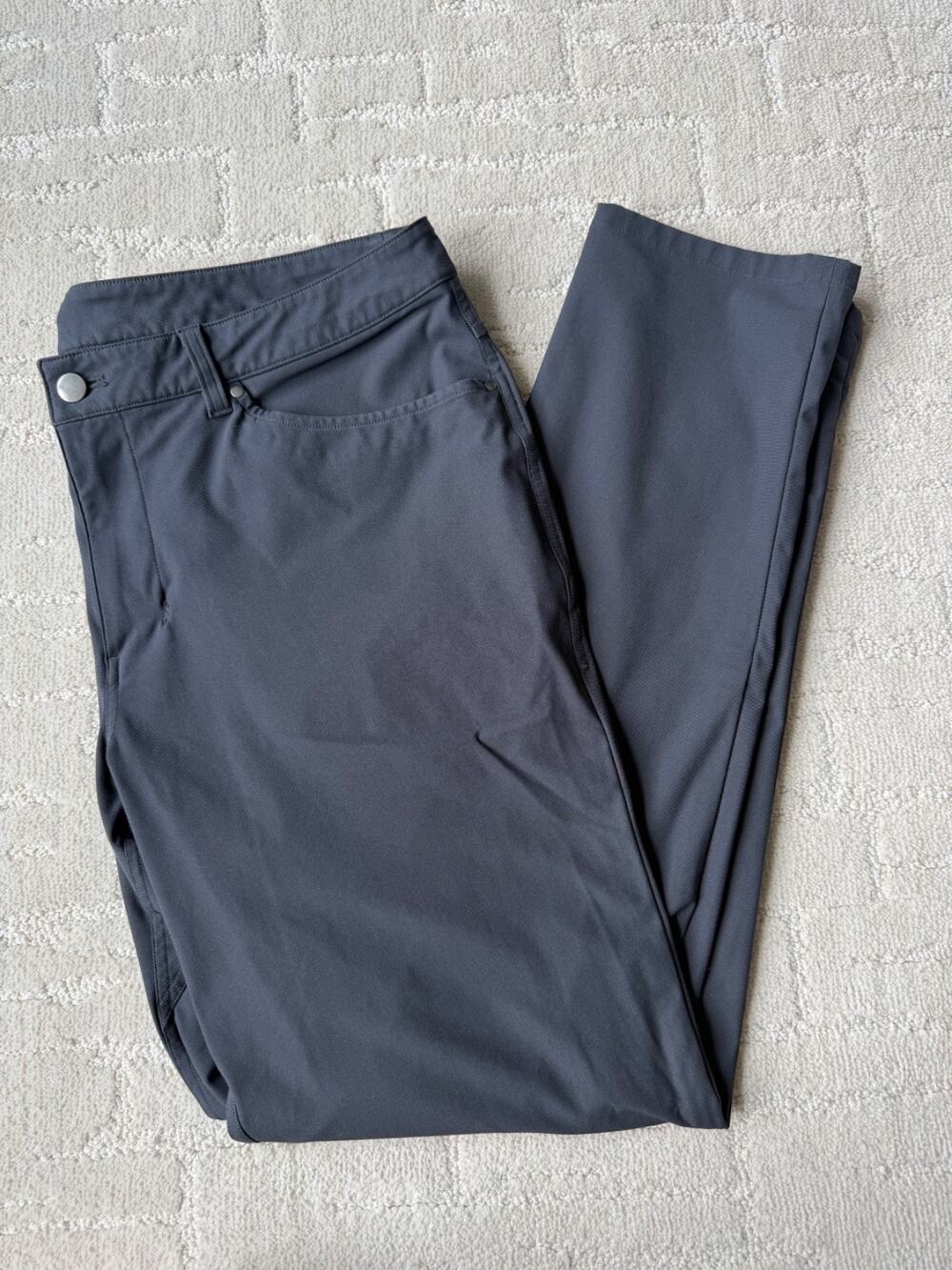 Lululemon ABC Pant Slim Warpstreme Obsidian Men's M5552S
